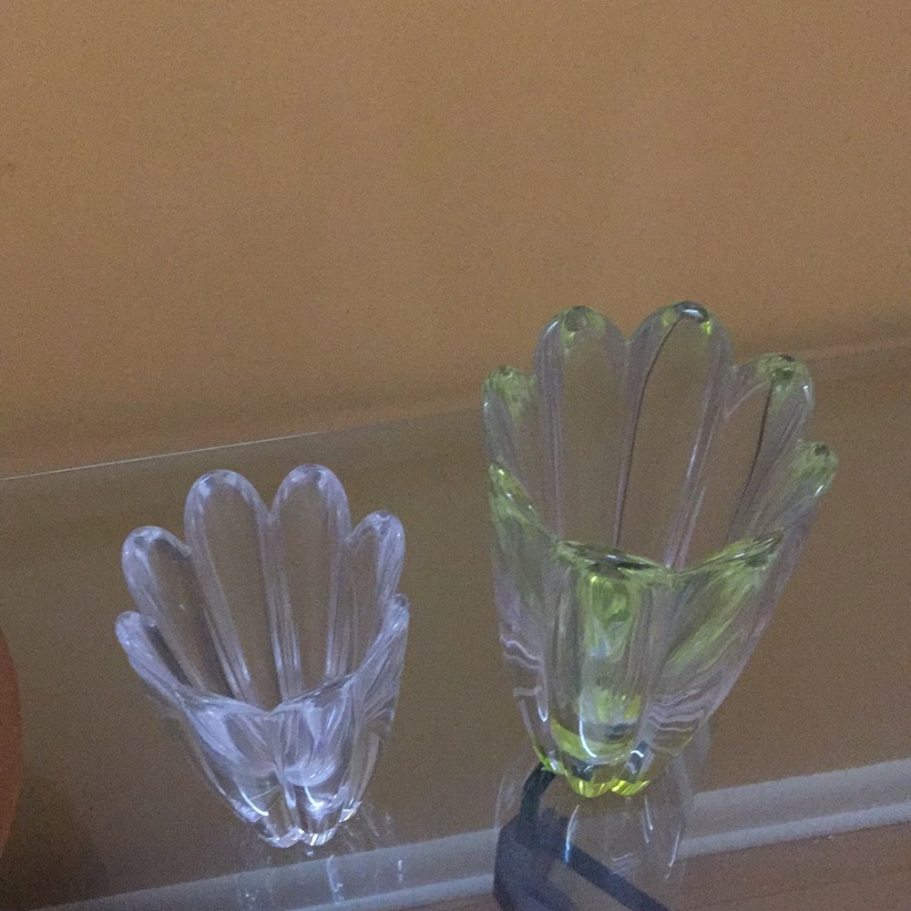 Crystal Orrefors vases